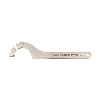 BAHCO pin wrench adjustable with grip 115-165 mm (40B-115-165)