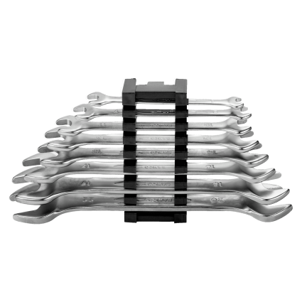 Set of BAHCO double-ended open-end wrenches 6 - 22 mm (6M/8C)