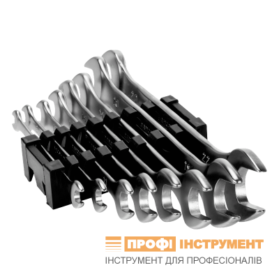 Set of BAHCO double-ended open-end wrenches 6 - 22 mm (6M/8C)