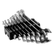Set of BAHCO double-ended open-end wrenches 6 - 22 mm (6M/8C)