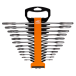 Set of BAHCO double-ended open-end wrenches 6 - 32 mm (6M/SH12)