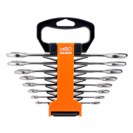 Set of BAHCO double-ended open-end wrenches 6 - 22 mm (6M/SH8)