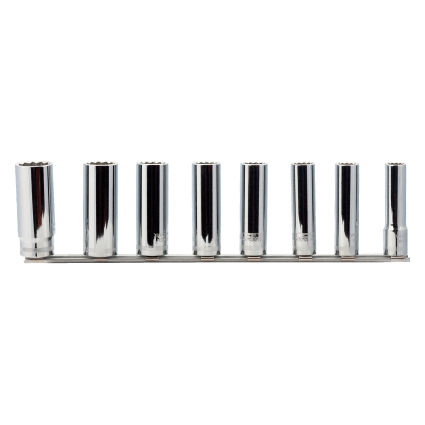 BAHCO Extended Socket Set 10-19mm (7408MD)