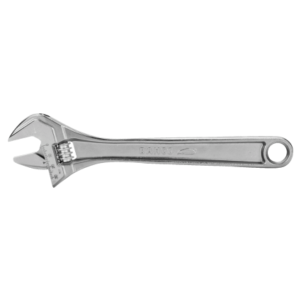 BAHCO adjustable wrench with 0-34 mm measuring scale and central screw (8073C)