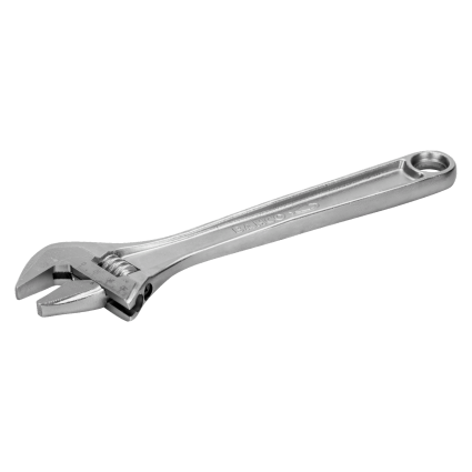 BAHCO adjustable wrench with 0-34 mm measuring scale and central screw (8073C)