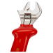 BAHCO adjustable insulated wrench with 0-29 mm measuring scale and central screw (8072V) BAHCO adjustable insulated wrench with 0-29 mm measuring scale and central screw (8072V)