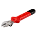 BAHCO adjustable insulated wrench with 0-29 mm measuring scale and central screw (8072V)