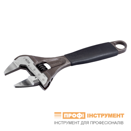 BAHCO adjustable wrench with a measuring scale of 0-38 mm and an ERGO handle (9031-T)