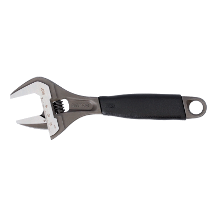 BAHCO adjustable wrench with 0-46 mm measuring scale and ERGO handle (9033)