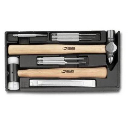 Set of the Bahco percussion tool (hammers, chisels, punches) of 9 pieces in the plastic module (art, 907511)