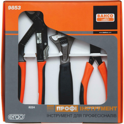 Набор инструментов универсальный BAHCO ERGO 8224, 9071, 2101G-160 (9853)