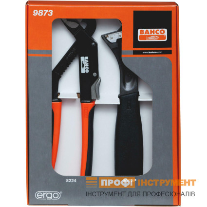 Набор сантехника BAHCO ERGO 9027P, 8224 (9873)