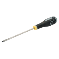 BAHCO screwdriver, 1.2x6.5x125x122 mm slot, with rubber handle (BE-8155)