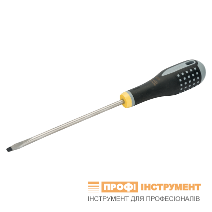 BAHCO screwdriver, 1.2x6.5x150x122 mm slot, with rubber handle (BE-8255)