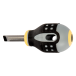BAHCO Stubby screwdriver, 1.0x5.0x25x58 mm slot, with rubber handle (BE-8350)