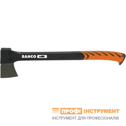 Ax universal Bahco 600m, carbon steel, hardness 51 HRC, single felling of trees, hatchery plastic (CUC-0,8-600)