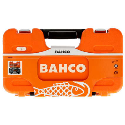 Набір головок торцевих BAHCO 1/2" дюймових розмірів 3/8" - 1,1/4" 23 шт. (S240AF)