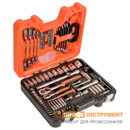 BAHCO 1/2" and 1/4" Socket Set; 91 Pieces (S910)