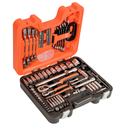 BAHCO 1/2" and 1/4" Socket Set; 91 Pieces (S910)