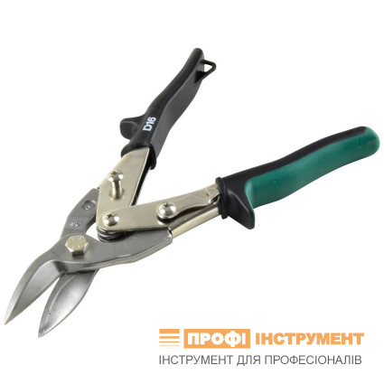 Ножиці по металу BESSEY 240 мм фігурні; прямий і правий фігурний різ (D16)
