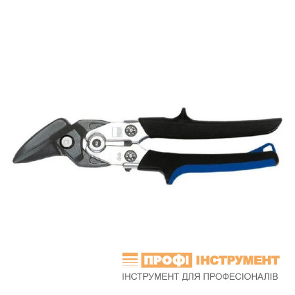 Ножиці BESSEY 260 мм для різки листового металу; прямий і правий фігурний різ (D27A)