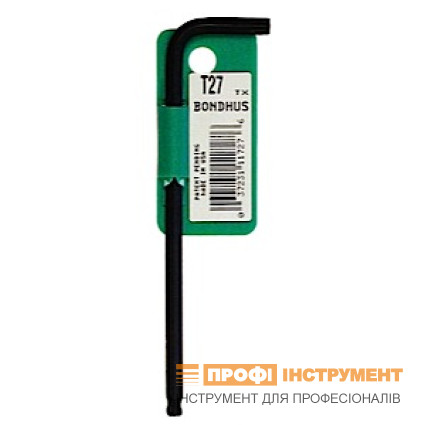 Ключ Bondhus TORX 25х98мм, Г-подібний, CrV сталь, сферич. (арт. 11725)
