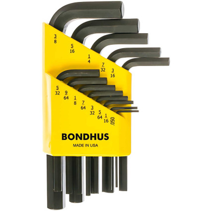 Набор ключей BONDHUS ( БОНДХУС ) Ball End L-Wrenches ColorGuard