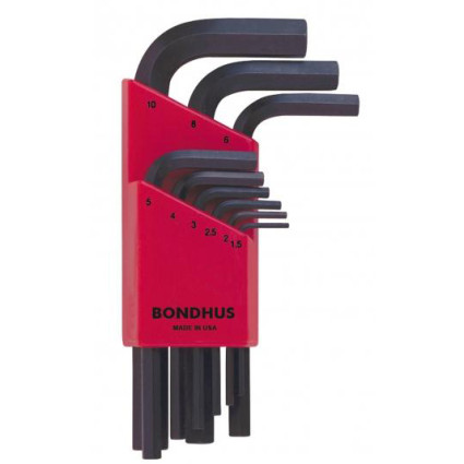 Купить набор ключей BONDHUS ( БОНДХУС ) Hex End L-Wrenches ProGuard 12299