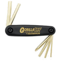 BONDHUS Hawg Buddy GorillaGrip Motorcycle Fold Up Wrench Set 12531