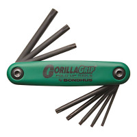 Набір ключів BONDHUS (БОНДХУС) Tamper Resistant TORX GorillaGrip Fold Ups 12638