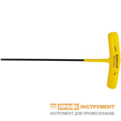 Викрутка BONDHUS ( БОНДХУС ) Т-подібна шестигранна сферична 7/64" 170 мм