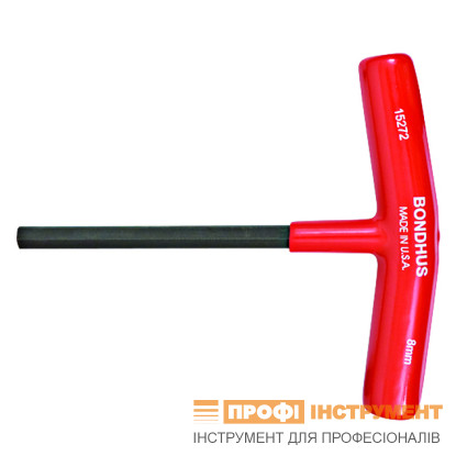 Отвертка Т - образная BONDHUS ( БОНДХУС ). 8мм. Hex End T-Handle Sets ProGuard 15272