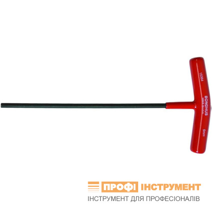 Викрутка BONDHUS (БОНДХУС) Т-подібна шестигранна 5 мм 229 мм.