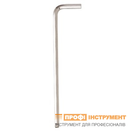 Ключ BONDHUS (БОНДХУС) шестигранний 1/2"х198 мм. Г-подібний, CrV сталь, хромований, подовжений