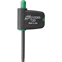 Отвёртка BONDHUS ( БОНДХУС ) Torx T6; CrV сталь; ручка флажкового типа; L-33 мм.