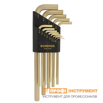 Набор ключей шестигранных BONDHUS - GoldGuard™ Long (13 шт) (38137)