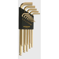 Wrench set BONDHUS Ball End L-Wrenches GoldGuar 38237