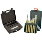 Punches, center punch, chisels, extractors