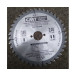 CMT saw blade - 190x2.8x30 mm; Z 40; -6 deg; TCG; aluminum; col. met.; laminate, plastics, wood (296.190.40M)