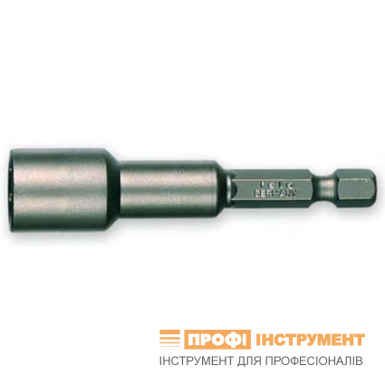 Головка-тримач магнітна FELO SW 12х66 мм, хвостовик 1/4", форма Е 6,3. (03912010)