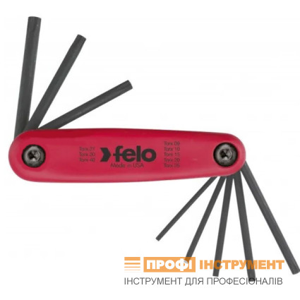 Набір ключів FELO TORX складний 8 шт (34808800)