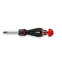 Викрутка FELO реверсивна магнітна 1/4" 5,5х1,0 мм/ PH1/ PH2/ PZ1/ PZ2/ TORX15/ TORX20/ TORX25 (37420405)