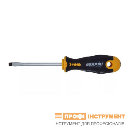 Locksmith screwdriver FELO ERGONIS slotted 6,0x1,2x100x106 mm (40006310) Locksmith screwdriver FELO ERGONIS slotted 6,0x1,2x100x106 mm (40006310)