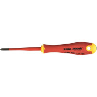 Отвертка FELO диэлектрическая крестовая ERGONIC VDE E-slim 1000V PZ2x100х115 мм (41529390)