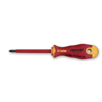 Отвертка высоковольтная FELO ERGONIS VDE Plus/Minus 1000V Z2х100х106 мм (41720390)