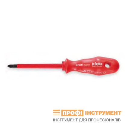 High-voltage screwdriver FELO 1000V PZ1x80x90 mm, Professional SUPER (61510290)
