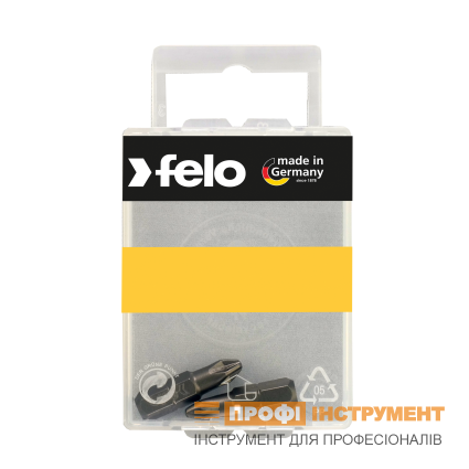 Бита FELO PZ1x25 мм INDUSTRIAL блистер 2 шт (02101036)