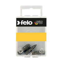 Bit set FELO INDUSTRIAL PH1/PH2/PH3x25 mm (02293116)