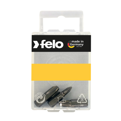 Набор бит FELO INDUSTRIAL PH1/PH2/PH3x25 мм (02293116)