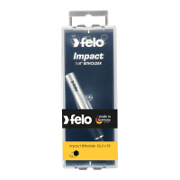 Тримач біт FELO магнітний IMPACT 1/4"х95 мм (03829594)